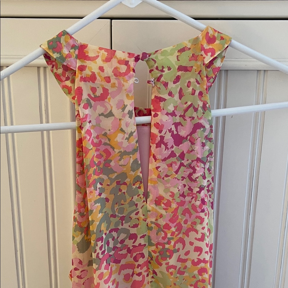 Bcbgeneration Pink And Yellow Patterned Dress - image 4